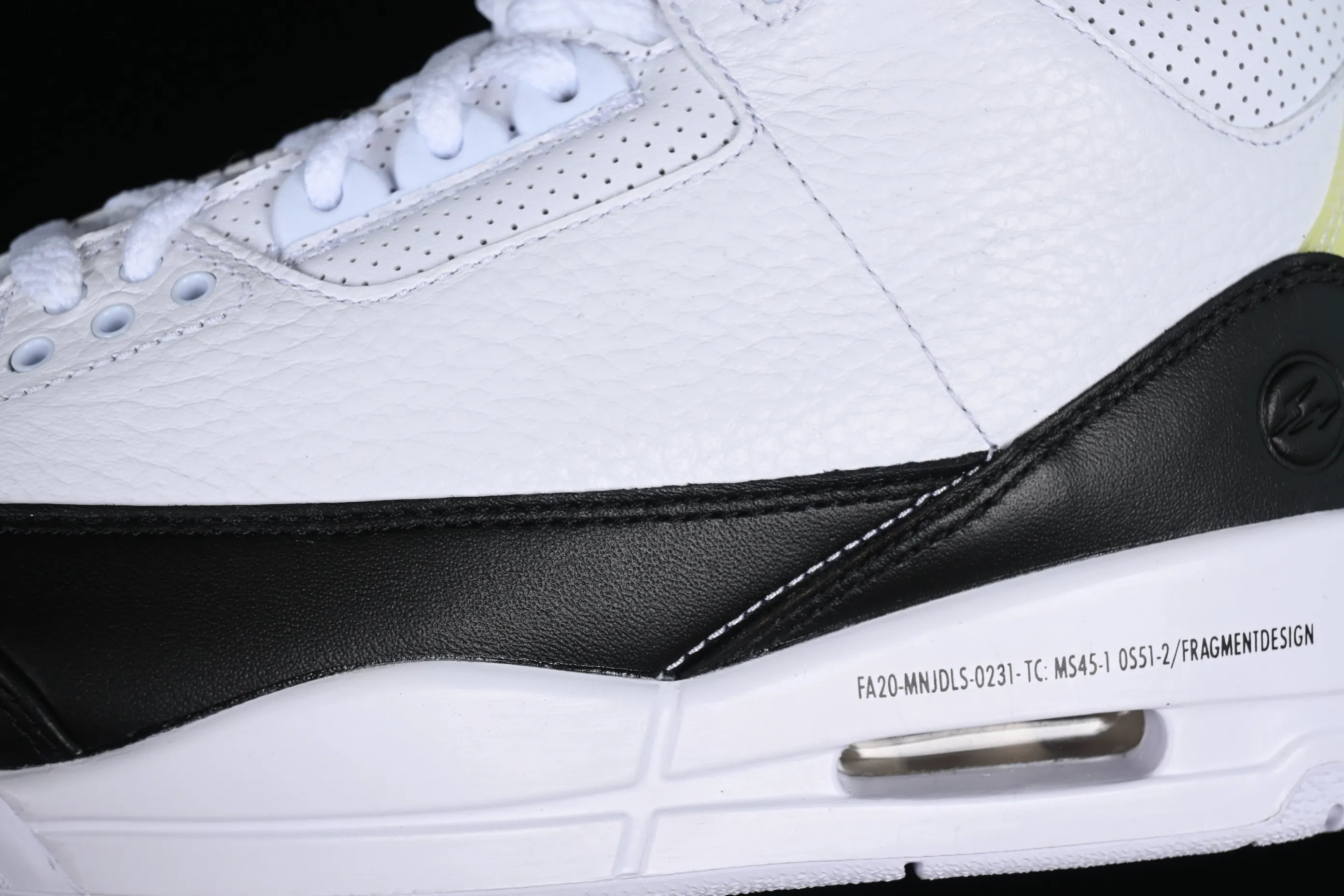All categories Air Jordan Jordan series basketball shoes Air Jordan 3 Fragment Design x Air Jordan 3 AJ3 Joe 3 heel oxidized version Hiroshi Fujiwara co-branded DA3595-100